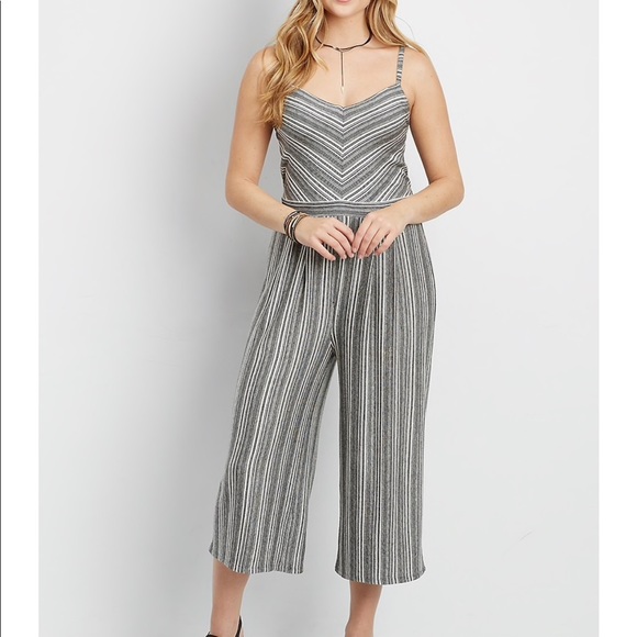 Maurices Pants - Striped Jumpsuit